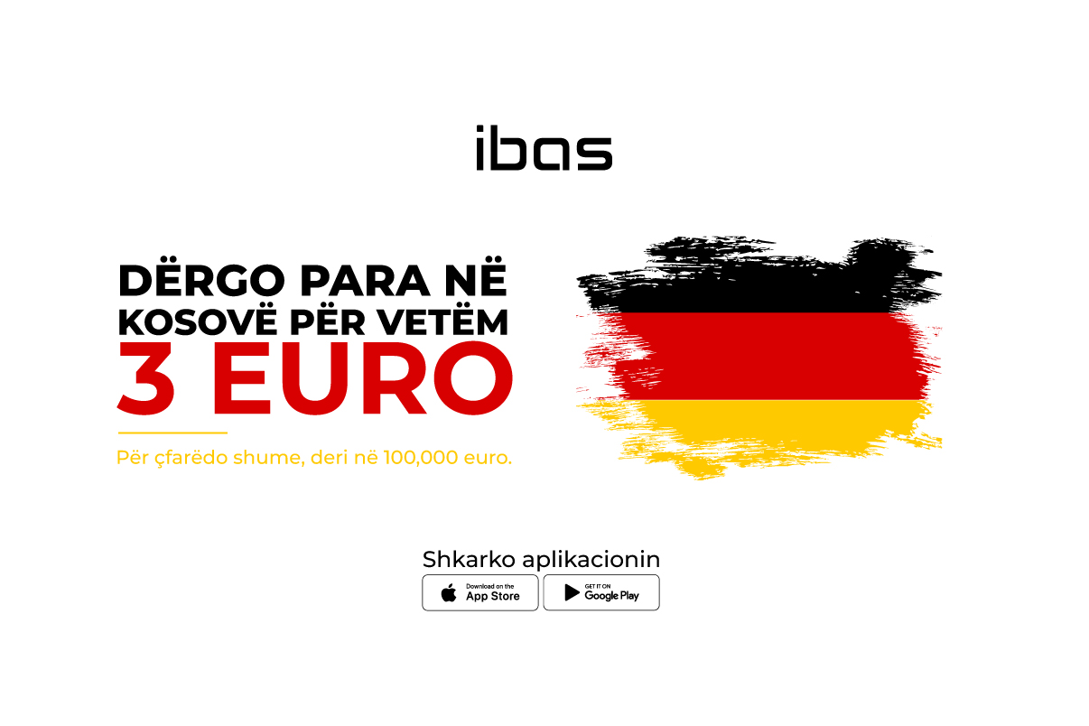 Remitencat përmes IBAS, për veç 3 euro, pavarësisht shumës